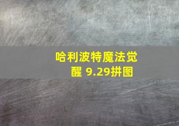 哈利波特魔法觉醒 9.29拼图